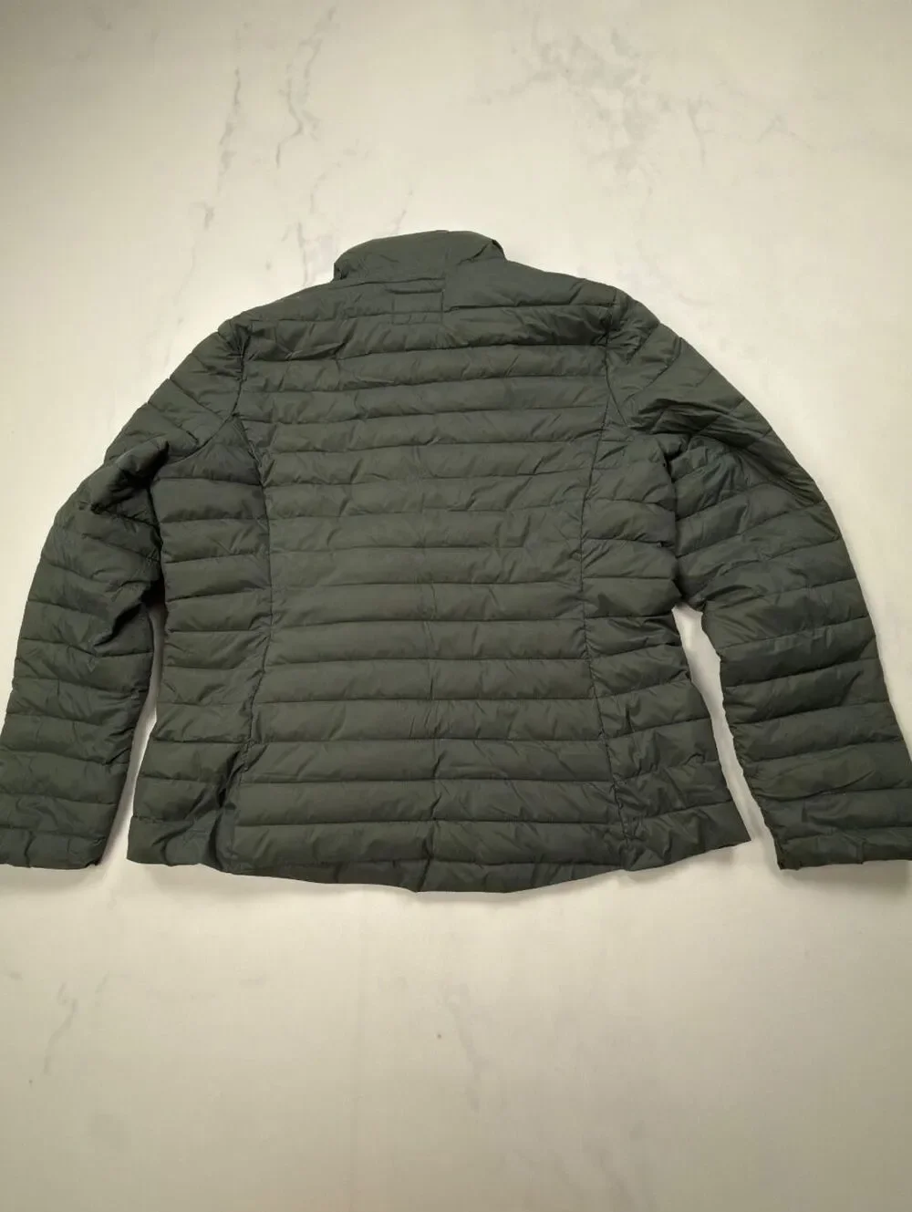 Old Navy Active Jacket Green 2010s Minimalist Fitted - Womens L